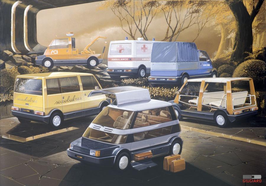  ItalDesign Capsula Concept 1982 года  (фото 2 из 4)